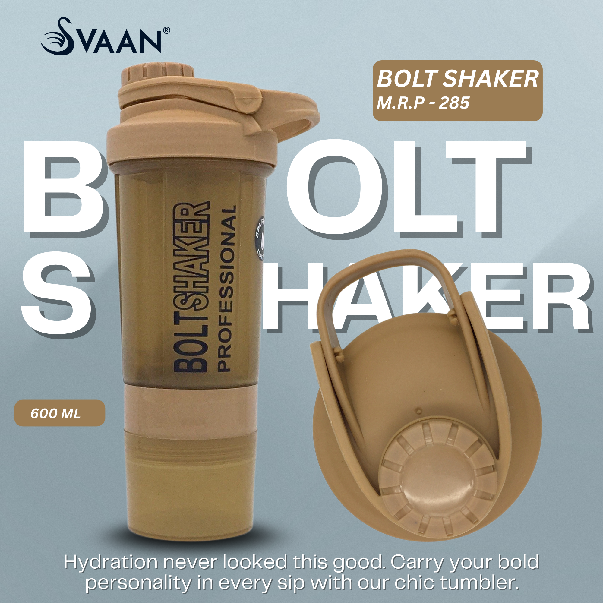 SVAAN BOLT SHAKER 600ML