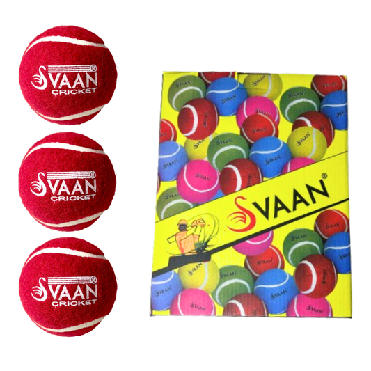 SVAAN TUFF BALL PACK OF 12 [RED]