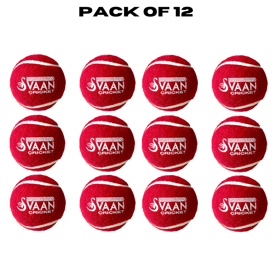 SVAAN TUFF BALL PACK OF 12 [RED]
