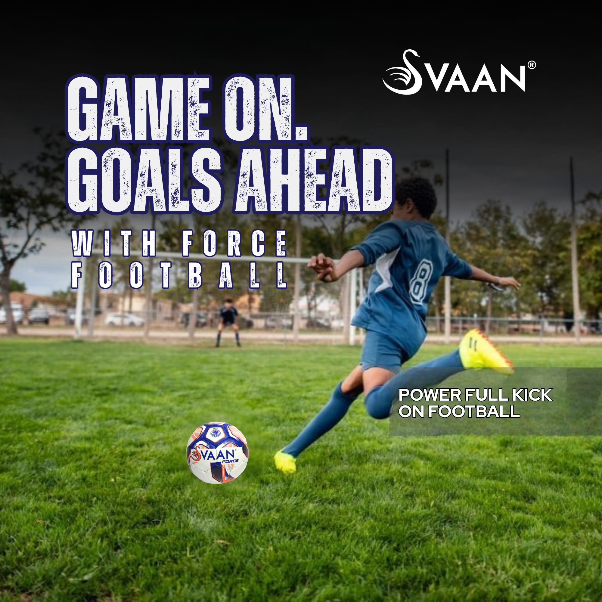 SVAAN FOOTBALL FORCE RUBBER MOULDED NO.5