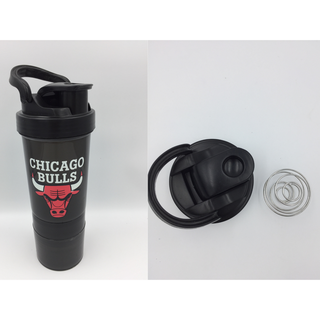 SVAAN CHICAGO BULL GYM SHAKER WITH SPRING 500ML