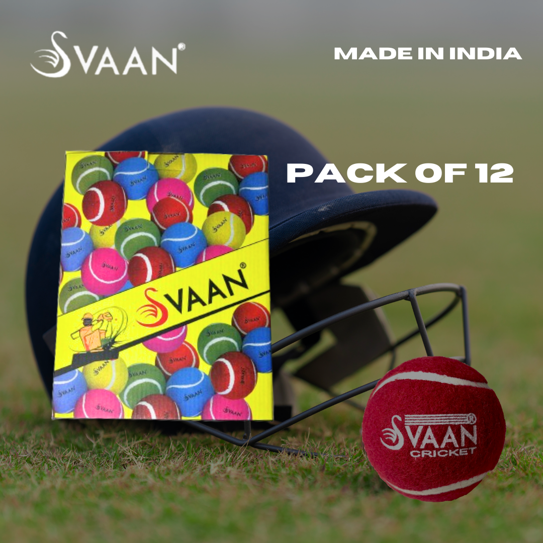 SVAAN TUFF BALL PACK OF 12 [RED]