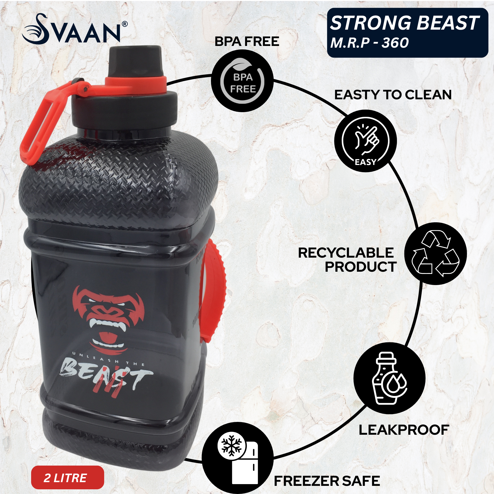 SVAAN GYM SHAKER