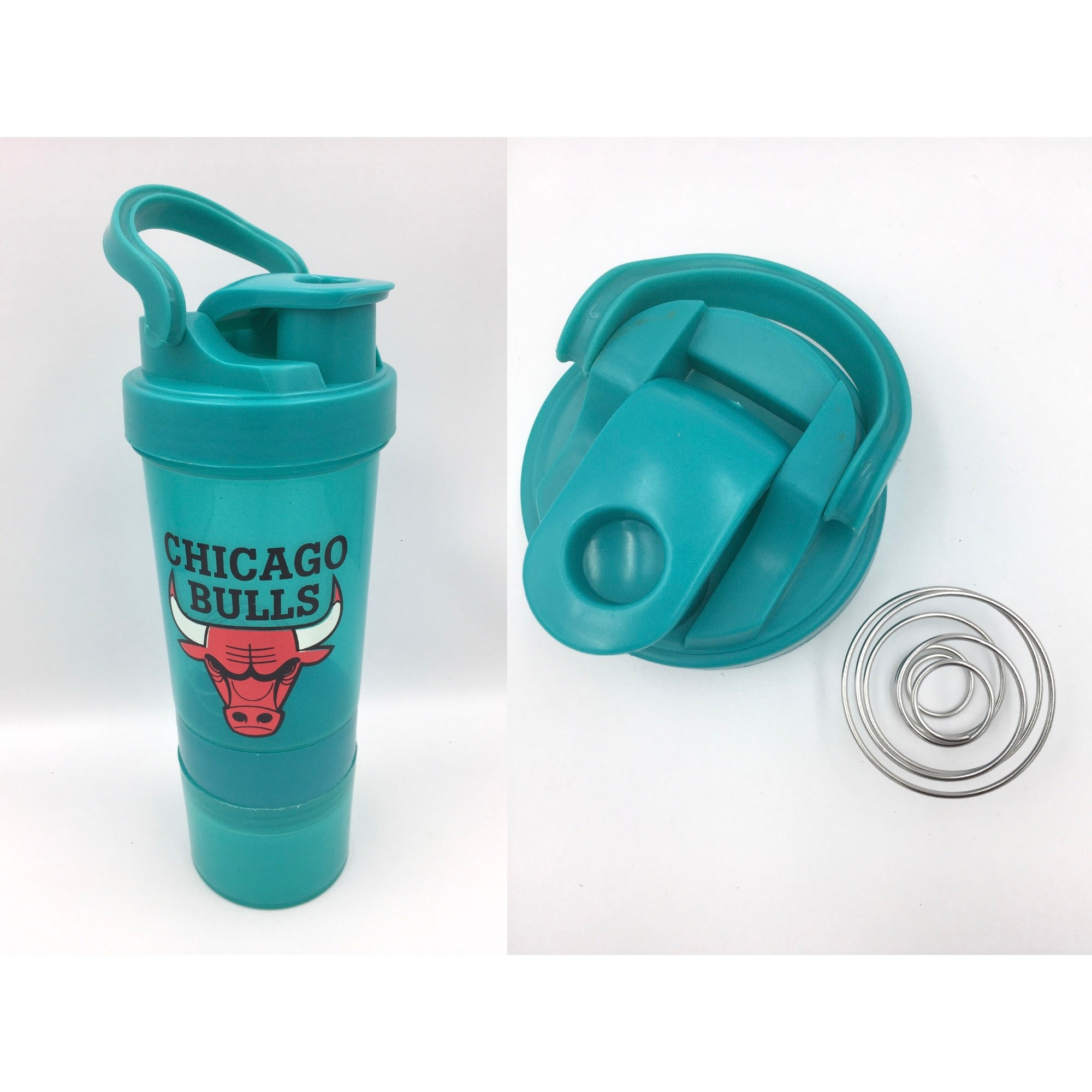 SVAAN CHICAGO BULL GYM SHAKER WITH SPRING 500ML
