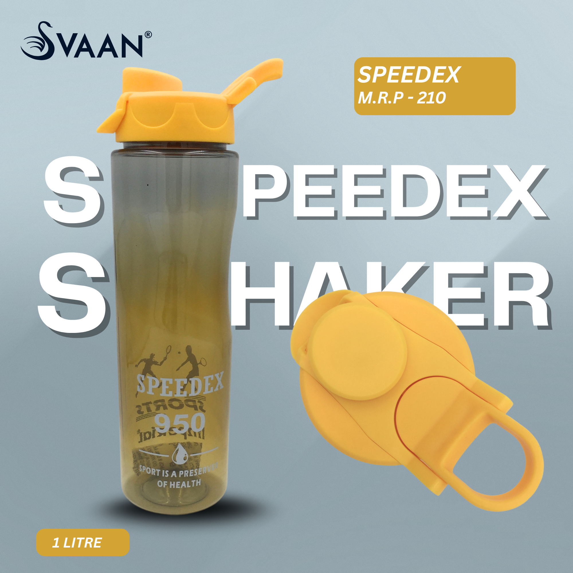 SVAAN GYM SPEEDEX SHAKER 1 L