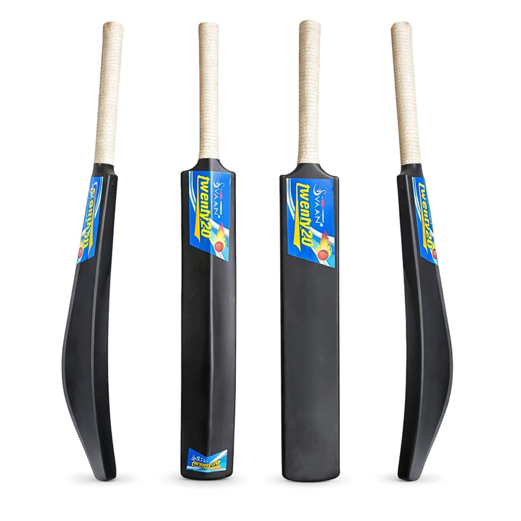 SVAAN CRICKET BAT PLASTIC (BLACK) NO.8